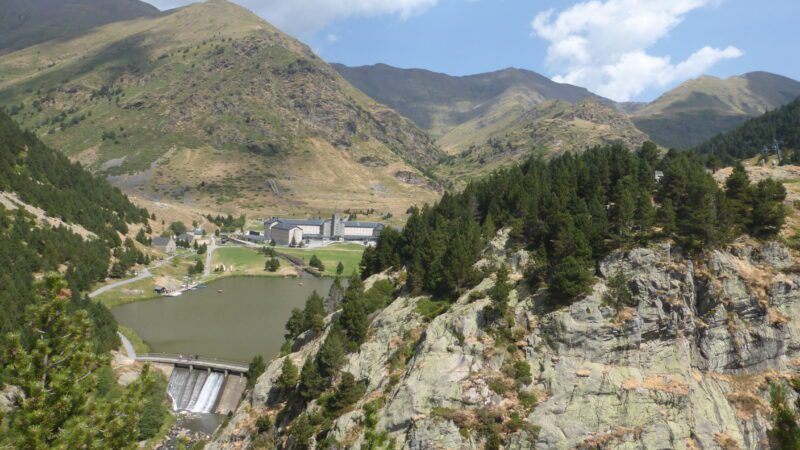A la Vall de Núria