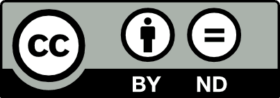 Creative Commons BY-ND 4.0